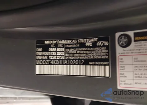 2017 Mercedes-Benz E 300 4Matic from USA, damaged, VIN WDDZF4KB1HA102012